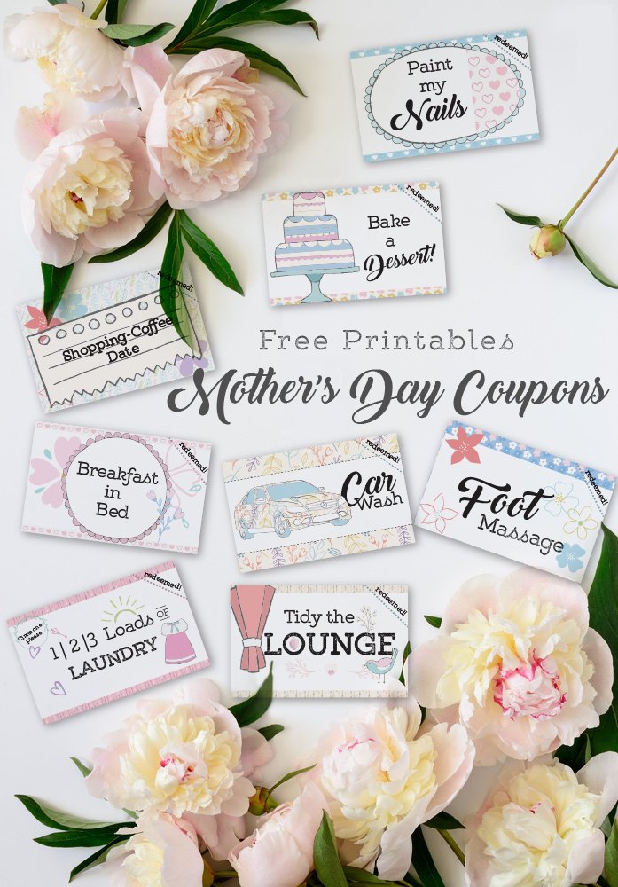 Free Printables_Mothers Day Coupons
