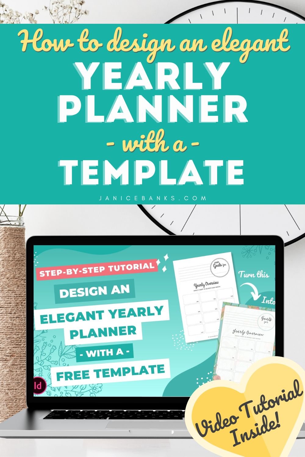 How to Design an Elegant Yearly Planner with a Template