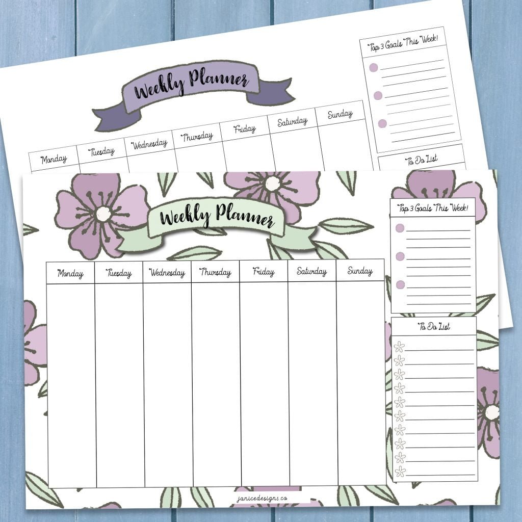 How-to-Design-a-Weekly-Planner-Printable-in-Indesign_Weekly Planners