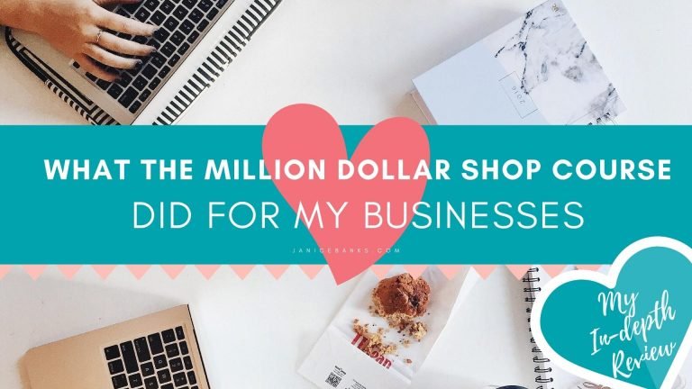 What the Million Dollar Shop Course Did for My Businesses - Janice Banks