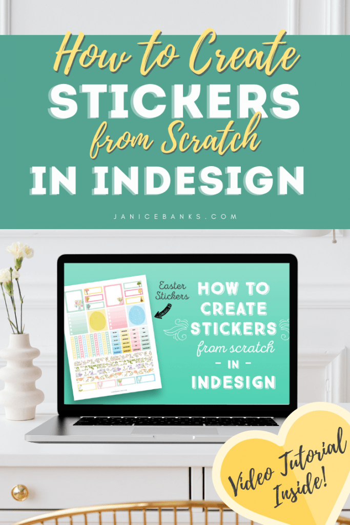 How To Use an Indesign Template To Create A Cool Printable Design ...