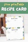 Recipe Card Free Printable