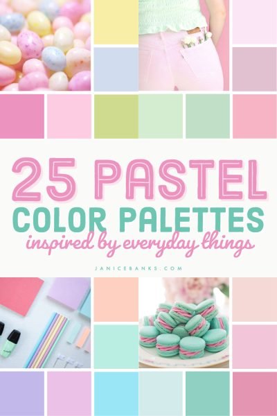 25 Pastel Color Palettes Inspired by Everyday Things