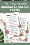 Binding and Loosing Prayer - Free Printable