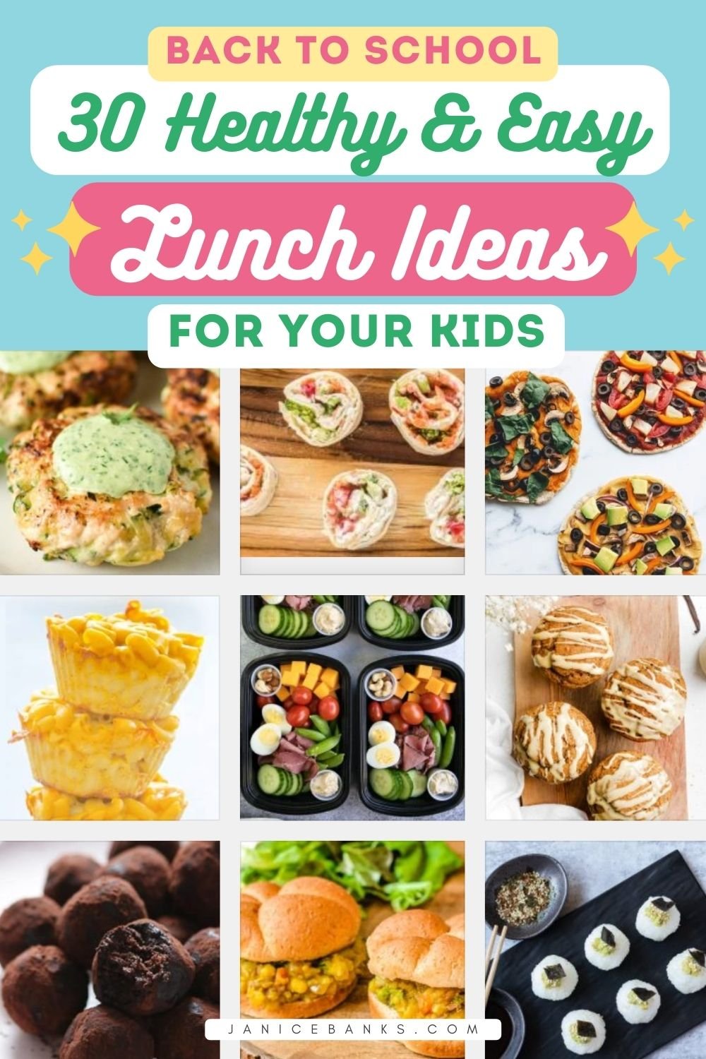 Easy & Healthy Lunch Ideas For Kids